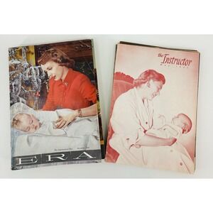 Vintage Lot Of 20 LDS Improvement Era & Instructor Magazines 60's Mormon Lot 10